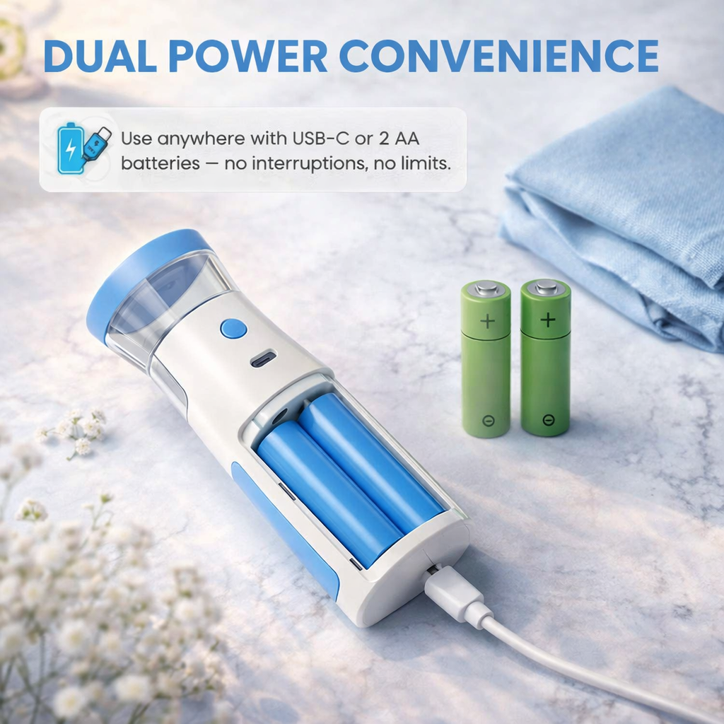 Accutrust Portable Ultrasonic Mesh Nebulizer Machine